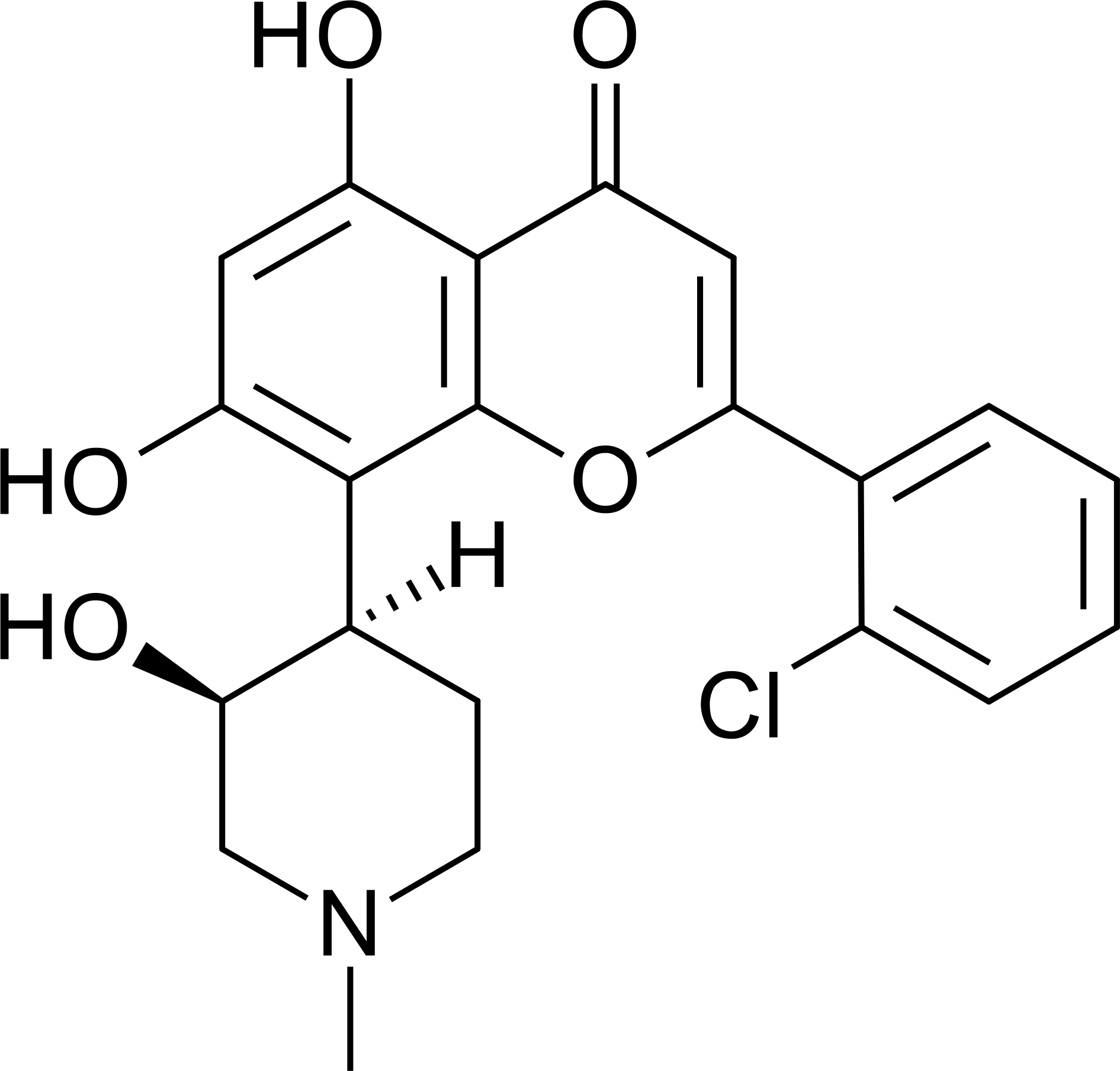Альвоцидиб (alvocidib).