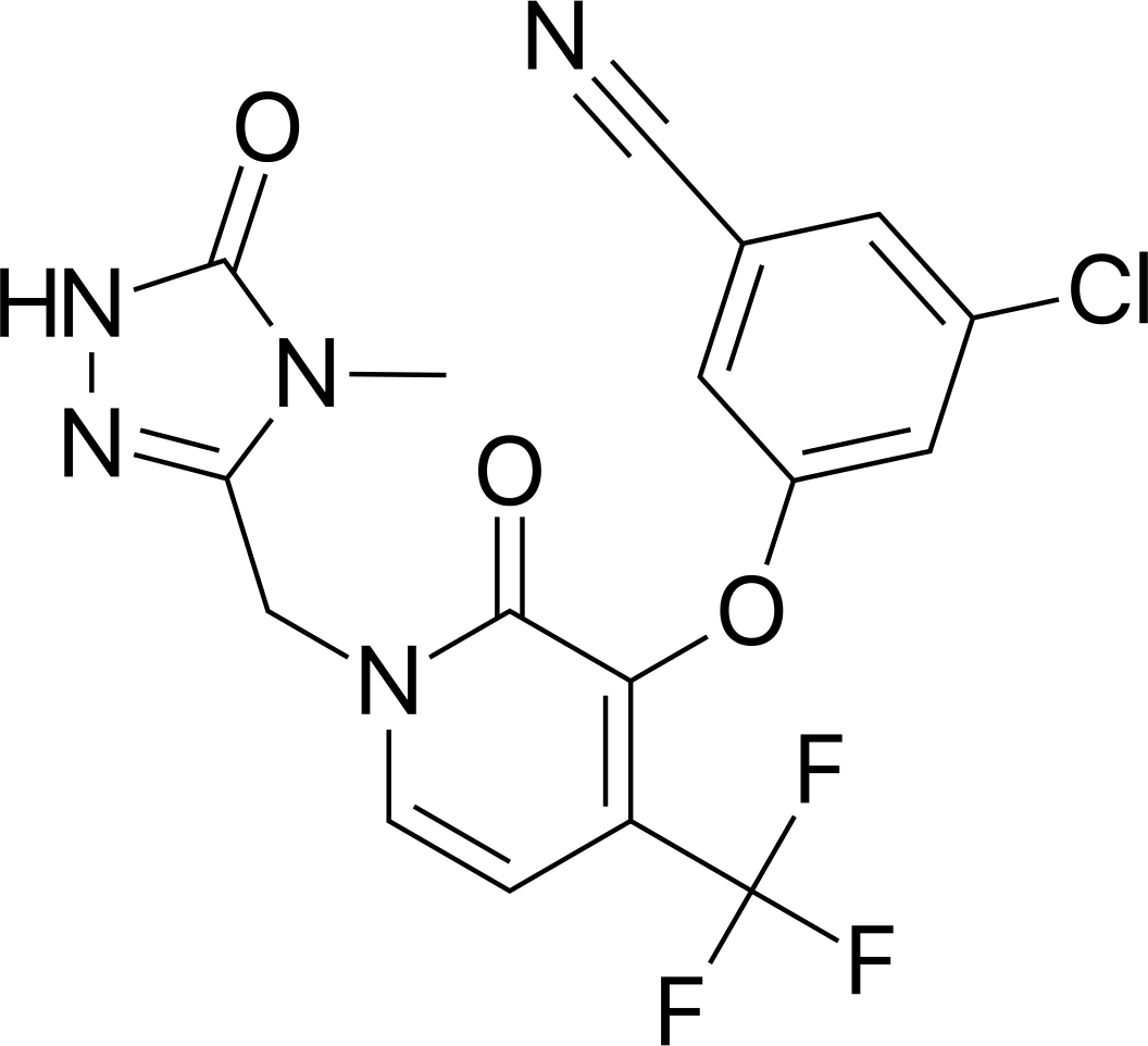 Доравирин (doravirine).