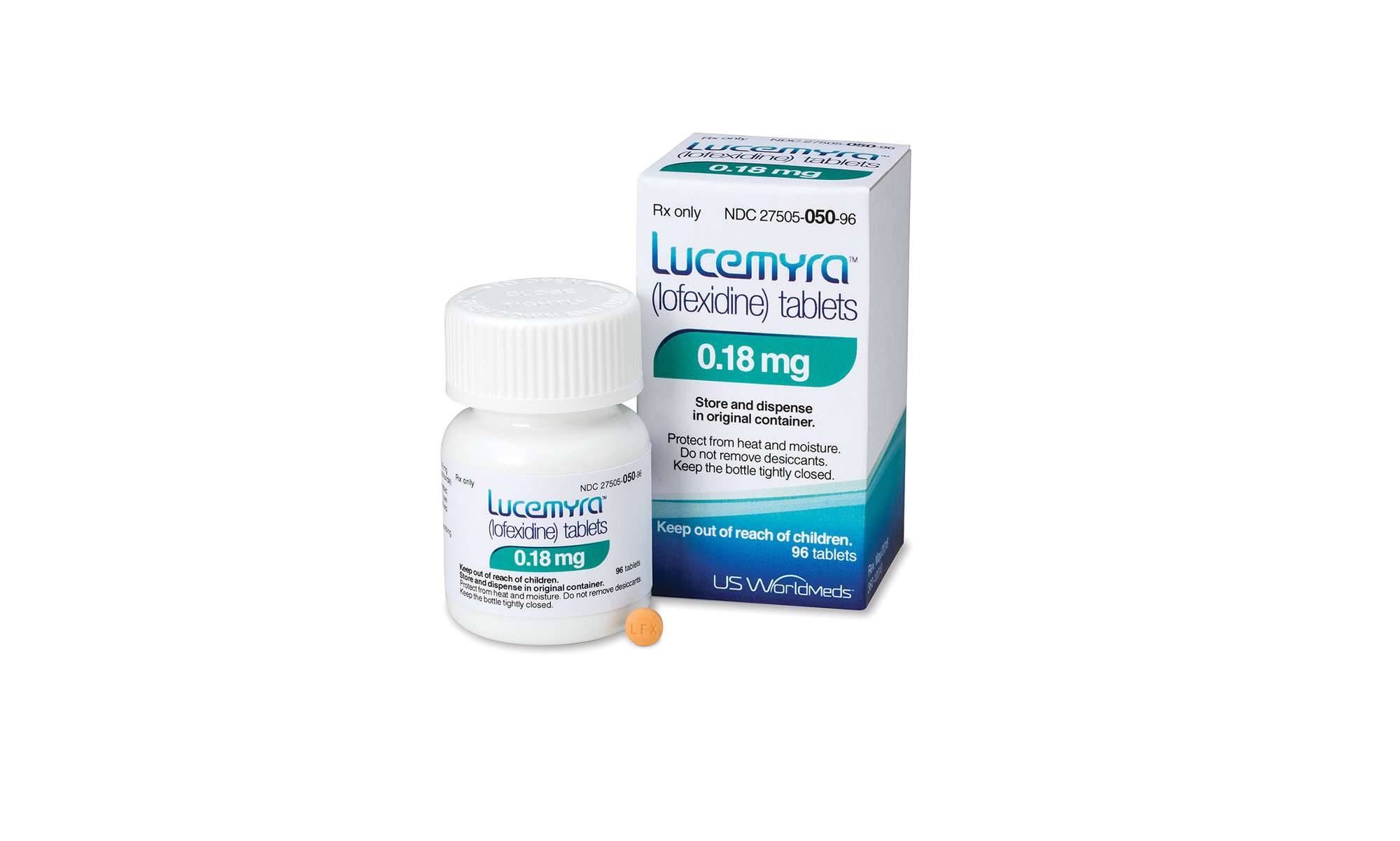 «Льюсемира» (Lucemyra, лофексидин).