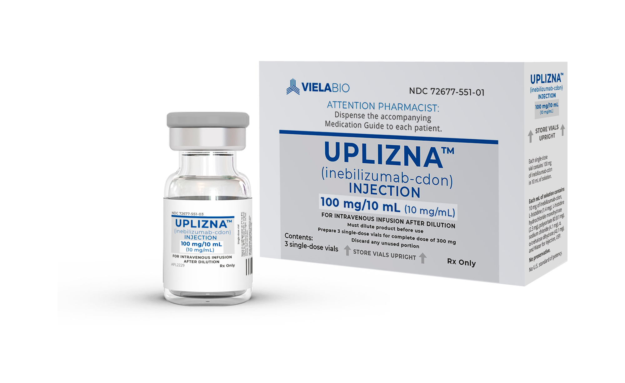 «Аплизна» (Uplizna, инебилизумаб).